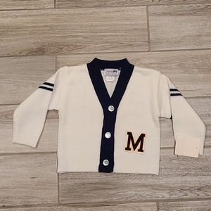 U of M sweater 2T, NWT